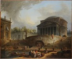 Robert, Hubert - The Porto di Ripetta in Rome