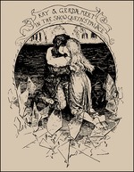 Ford, Henry Justice - Kay and Gerda. The Snow Queen. Illustration from The Pink Fairy Book by Andrew Lang