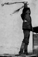 Anonymous - Arseny Avraamov conducting from the roof the Symphony of Sirens