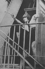 Anonymous - Scene from the silent film The Adventures of Oktyabrina by Kozintsev and Trauberg