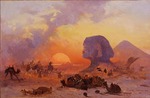 Caffi, Ippolito - Simoom, a wind in the Desert of Egypt