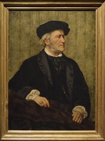 Tivoli, Giuseppe - Portrait of the composer Richard Wagner (1813-1883)