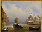 Caffi, Ippolito - Snow in Venice