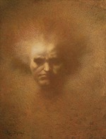 Lévy-Dhurmer, Lucien - Portrait of Ludwig van Beethoven (1770-1827)