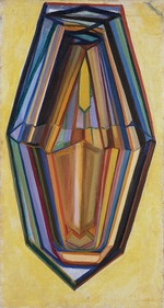 Matyushin, Mikhail Vasilyevich - Self-portrait Crystal