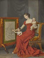 Appiani, Andrea - Princess Augusta of Bavaria (1788-1851), Duchess of Leuchtenberg, with her Daughters Joséphine and Eugénie