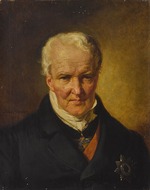 Schrader, Julius - Portrait of Alexander von Humboldt (1769-1859)