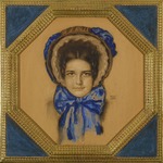 Stuck, Franz, Ritter von - Daughter Mary with a Poke bonnet