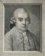 Anonymous - Portrait of Carl Philipp Emanuel Bach (1714-1788)