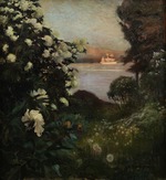 Edelfelt, Albert Gustaf Aristides - Flowering Trees, Haikon