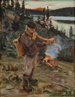 Gallen-Kallela, Akseli - Shepherd Boy from Paanajärvi