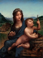 Leonardo da Vinci - The Madonna of the Yarnwinder