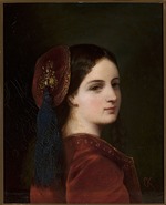 Krasinska, Elzbieta - Portrait of Countess Katarzyna Potocka (1825-1907), née Branicka