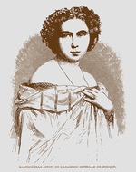 Anonymous - Portrait of the opera singer Désirée Artôt (1835-1907)