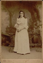 Anonymous - Medea Figner ( (1859-1952) as Tatiana in opera Eugene Onegin by P. Tchaikovsky