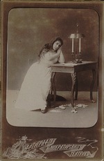 Anonymous - Medea Figner ( (1859-1952) as Tatiana in opera Eugene Onegin by P. Tchaikovsky