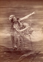 Anonymous - Opera singer Lilli Lehmann (1848-1929) as Woglinde in opera Das Rheingold by Richard Wagner. Bayreuth, 1876