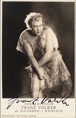 Anonymous - Franz Völker as Siegmund in opera Die Walküre by Richard Wagner, Bayreuth