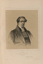 Lassalle, Émile - Portrait of Johan Ludvig Runeberg (1804-1877)