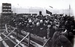 Anonymous - The members of the Provisional Government at the mass grave of  the February Revolution Victims on the Field of Mars
