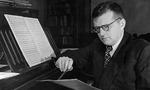 Anonymous - Portrait of the composer Dmitri Shostakovich (1906-1975)