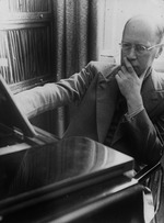 Anonymous - Portrait of the composer Sergei Prokofiev (1891-1953)