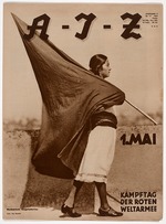 Modotti, Tina - Woman with Flag