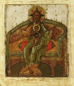 Russian icon - New Testament Trinity (Otechestvo)
