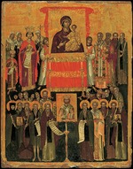 Byzantine icon - Triumph of Orthodoxy