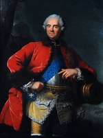Loir, Marianne - Portrait of Maurice de Saxe (1696-1750), Marshal of France