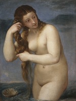 Titian - Venus Rising from the Sea (Venus Anadyomene)