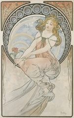 Mucha, Alfons Marie - Painting (From the series The Arts)