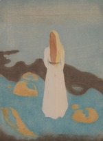 Munch, Edvard - Young Woman on the Beach