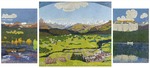 Giacometti, Giovanni - Panorama of Flims