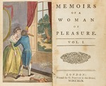 Gravelot, Hubert-François - Frontispice to Fanny Hill or Memoirs of a Woman of Pleasure by John Cleland