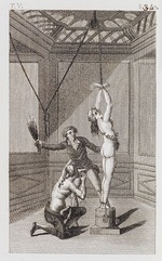 Bornet, Claude - Illustration for La nouvelle Justine by Marquis de Sade