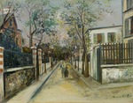 Utrillo, Maurice - Rue au Pré-Saint-Gervais