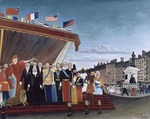 Rousseau, Henri Julien Félix - Representatives of Foreign Powers coming to Salute the Republic as a Sign of Peace