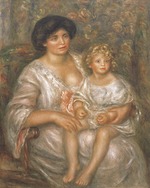 Renoir, Pierre Auguste - Madame Thurneyssen and her Daughter