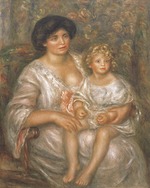 Renoir, Pierre Auguste - Madame Thurneyssen and her Daughter