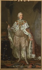 Pasch, Lorenz, the Younger - Portrait of Adolph Frederick (1710-1771), King of Sweden
