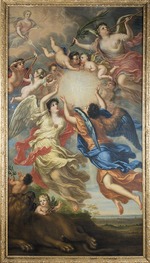 Ehrenstrahl, David Klöcker - Allegory of Charles XI of Sweden (1655-1697) and Ulrika Eleonora of Denmark (1656-1693)