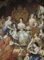 Ehrenstrahl, David Klöcker - Allegory of the regency of Ulrika Eleonora of Sweden (1656-1693)