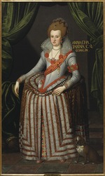 Petersen (Piettersz), Remmert - Portrait of Princess Anne Catherine of Brandenburg (1575-1612), queen of Denmark and Norway