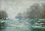 Monet, Claude - Ice Floes Near Vétheuil (La Débâcle près de Vétheuil)