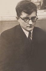 Anonymous - Portrait of the composer Dmitri Shostakovich (1906-1975)