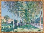 Sisley, Alfred - The Lane of Poplars at Moret-sur-Loing