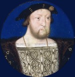 Horenbout (Hornebolte), Lucas - Portrait of King Henry VIII of England
