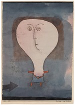 Klee, Paul - Fright of a Girl