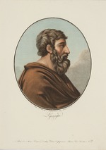 Alix, Pierre-Michel - Portrait of Lycurgus of Sparta